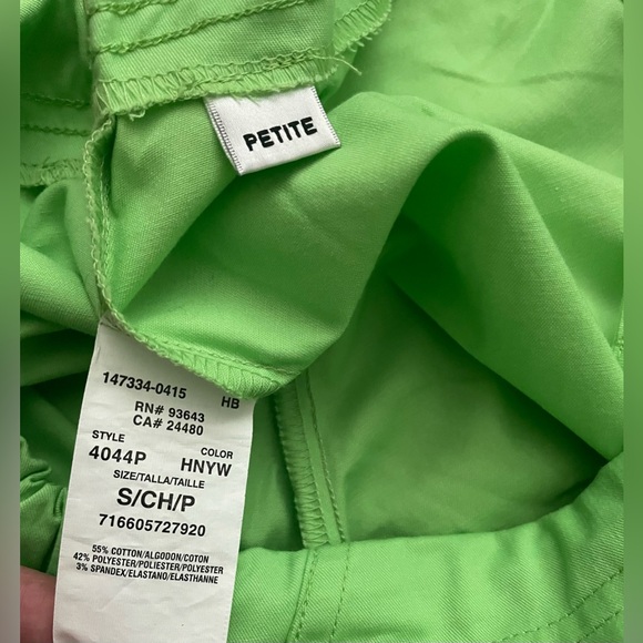 Cherokee Workwear Core STRETCH Women’s 4 Pocket Cargo Scrub Pants - Petite Small - Picture 3 of 3